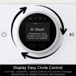 LG F4X7011TWB Lavatrice 11kg AI DD Serie X7, Classe A-40%, 1400 giri, Display Easy Circle, Wi-Fi, AI Wash, TurboWash - immagine 4