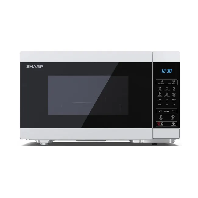 media - 2026-05-31T185400.994 Sharp YC-MG81E-W forno a microonde Superficie piana Microonde con grill 28 L 900 W Nero, Bianco - immagine 1