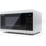 Cecotec 01523 forno a Microonde combinato Superficie piana Nero, Bianco 20 L 700 W