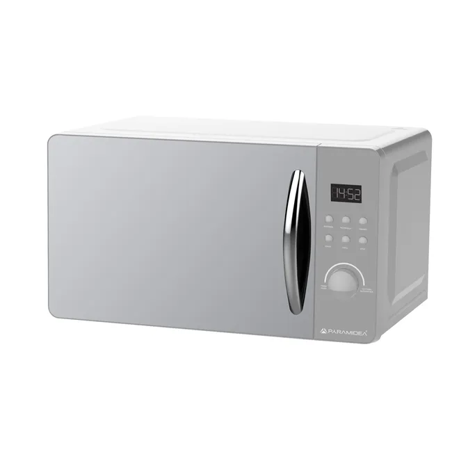 media - 2026-05-31T191544.221 PYRAMIDEA Forno a Microonde Digitale con Porta a Specchio 20L Potenza 800W Colore Silver FOM202S - immagine 1
