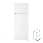 PYRAMIDEA Frigorifero doppia portai 206 classe Energetica E Colore Bianco FRG244W - immagine 3