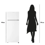 PYRAMIDEA Frigorifero doppia portai 206 classe Energetica E Colore Bianco FRG244W - immagine 4