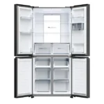 Double Door I frigoriferi a doppia porta hanno il congelatore nella parte superiore e il frigorifero nella parte inferiore, una soluzione smart per conservare i tuoi alimenti a seconda delle tue esigenze quotidiane. - immagine 4