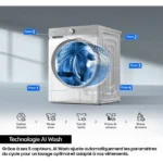 Samsung Lavatrice AI Control Ecodosatore 9Kg WW90DG6U85LKU3 - immagine 3