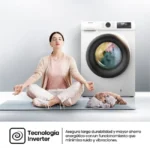Hisense WF1Q8041BW lavatrice Caricamento frontale 8 kg 1400 Giri/min Bianco - immagine 8