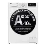Lg F4R7010TSWG Lavatrice 10kg AI DD Classe A 1400 giri TurboWash Vapore Bianco - immagine 2