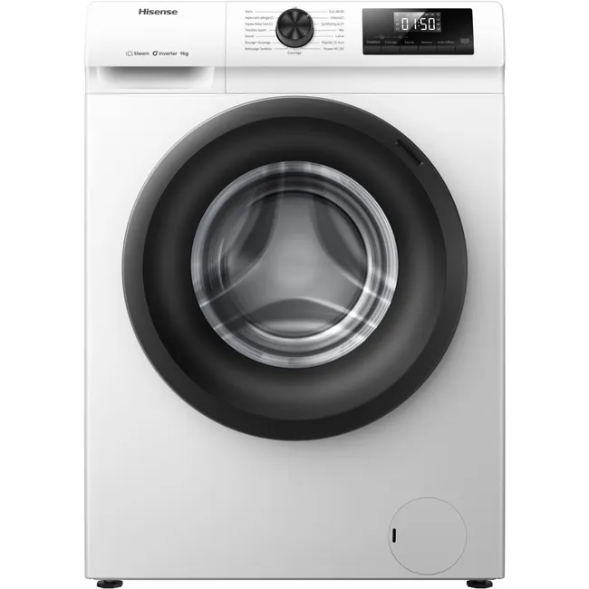 media (76) Hisense WF1Q9041BW lavatrice Caricamento frontale 9 kg 1400 Giri/min Bianco - immagine 1