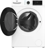 Beko BMDSC7545B: Lavasciuga Slim, 7+5kg, 1400giri, Classe D/A, linea Estetica NX, display touch, oblò nero con cover, funzione a vapore - immagine 3