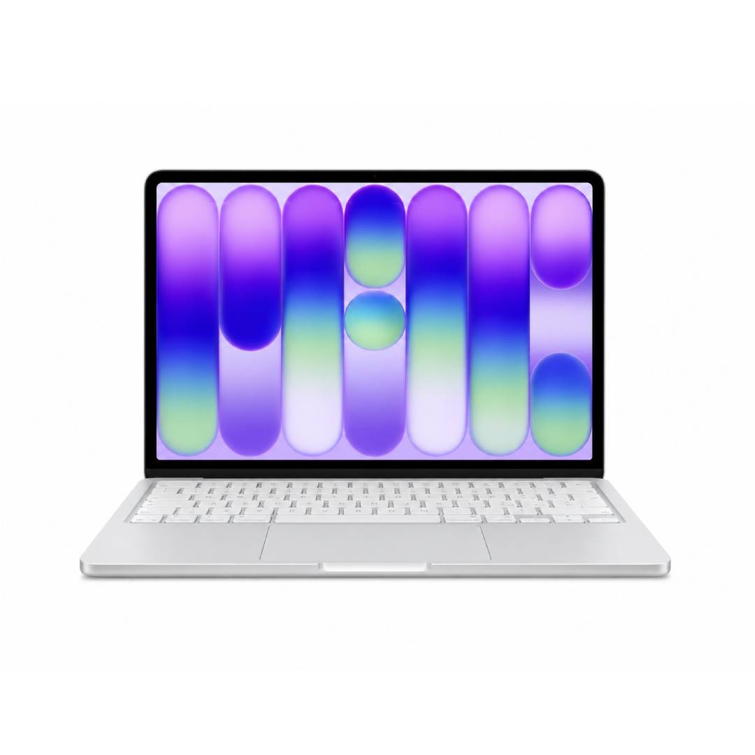 MACBOOK-NEO-ARGENTO-FRONT.jpg Apple MacBook Neo 13 pollici (2026) A18 Pro CPU 6-Core, GPU 5-Core, Argento - immagine 1